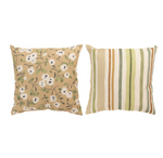 Manual Woodworkers Country Landscape Pillow – Brown & Green Climaweave