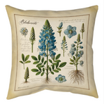 Floral 18 Inch Climaweave Pillow – Bluebonnets 2 Pattern by Manual Woodworkers