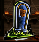 Autobot Tombstone Light Acrylic Plug-In Halloween 23.5" by Melrose