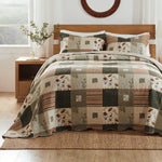 Greenland Home Fashions 3-Piece Sedona King/Cal King Bedspread Set, 120x118 Inch