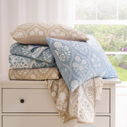 Twin/XL Quilt Set – Sky Blue Coverlet and Pillow Sham