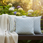Outdoor Throw Pillow Whispers Of Blue Climaweave 