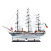 Handcrafted Amerigo Vespucci Model Ship – 36" Italian Sailing Vessel