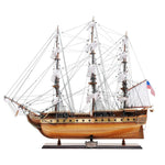 USS Constitution Exclusive Edition Model Ship – 37" Wooden Replica, Laser-Engraved Hull By Old Modern Handicrafts
