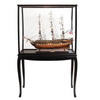 Old Modern Handicrafts T012B USS Constitution Large With Floor Display Case