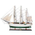 Danmark Tall Ship Model Admiral Line – Handcrafted Wooden Display By Old Modern Handicrafts