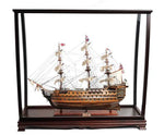 Old Modern Handicrafts T033A HMS Victory Midsize With Display Case