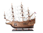Sovereign of the Seas Model Ship 32.5" H – Large Brass Detail Edition by Old Modern Handicrafts