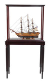 Old Modern Handicrafts T089A USS Constitution Small with Display Case