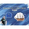 Ultimate USS Constitution Combo – 25" Model Ship & Classic Hat