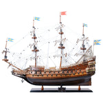 Model Ship 38" - Wasa Exclusive Edition with Ornate Stern & Serial Number Display By Old Modern Handicrafts