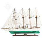 J.S. ElCANO Tall Ship Model Admiral Line – 24.5" Handcrafted Wooden Replica By Old Modern Handicrafts