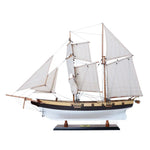 Lynx Painted 27" Wooden Ship Model – Captain Line Historic Replica By Old Modern Handicrafts