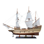 Mayflower Medium Wooden Ship – 25 Inches H Captain Line Display Model By Old Modern Handicrafts