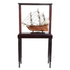 HMS Victory Small with Display Case – 49.75 Inches H Captain Line