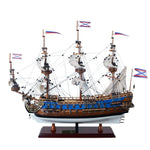 Model Ship 22" - Goto Predestination 18th Century Warship  By Old Modern Handicrafts