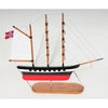 Wooden Model Boat – Wind Pointer 24 in – Handcrafted Weather Vane