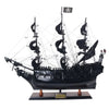 Black Pearl Pirate Ship Model – Medium 28" – Fully Assembled Display Piece