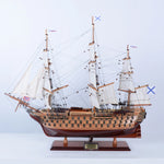 12 Apostolov L60 Ship Model – Fully Assembled Wood – 25.79" Historical Battleship By old Modern Handicrafts