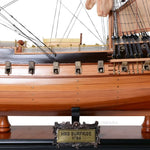 HMS Surprise Wooden Ship Model – 26.75in – 18th Century Naval Display