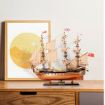 HMS Surprise Replica Ship – 26.75in – Rigging and Deck Details