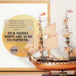 HMS Surprise Model Ship – 26.75in – Admiral Line Collector Edition