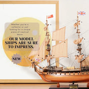 HMS Surprise Model Ship – 26.75in – Admiral Line Collector Edition