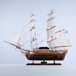 Mercury Model Ship – 27.95in – Handcrafted Wooden Russian Naval Replica By Old Modern Handicrafts