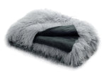 Decorative Wool Throw – Tibetan Lambskin Shag 71" by Auskin
