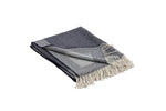 Alpaca Wool Decorative Throw Modern Herringbone Design – 51x71" by Auskin