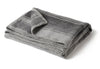 Gray throw