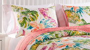 Tropics Quilted King Pillow Sham – Brushed Microfiber Bedding