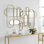 Uttermost 4347 On Track Mirrored Wall Decor