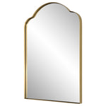 Small Entryway Mirror – Sidney Arch, Gold Tone by Uttermost