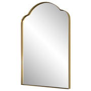 Small Entryway Mirror – Sidney Arch, Gold Tone by Uttermost