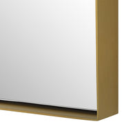 Modern Gold Wall Mirror – Sidney by Uttermost, 30