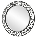 Uttermost 9907 Mosaic Metal Round Mirror