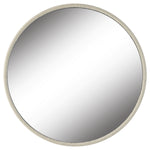 Uttermost 9908 Ranchero White Round Mirror
