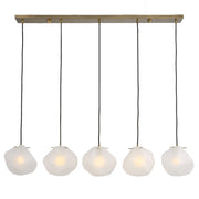 Uttermost 21577 Geodesic 5 Light Linear Pendant