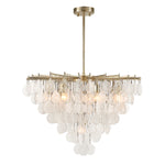 Uttermost 21583 Goccia 8 Light Tear Drop Glass Pendant