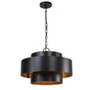 Uttermost 21585 Youngstown Dark Bronze 4 Light Pendant