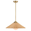 Uttermost 21590 Phuvinh 1 Light Rattan Shade Pendant