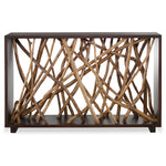 Uttermost 22901 Teak Maze Console Table