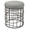 Uttermost 23748 Carnival Iron Round Accent Stool
