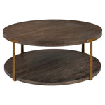Uttermost 25555 Palisade Round Wood Coffee Table