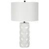 Uttermost 30181-1 Honeycomb White Table Lamp