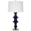 Uttermost 30196 Coil Sculpted Blue Table Lamp