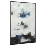 Uttermost 32306 Black And Blue Framed Abstract Art