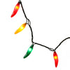 Vickerman V11CP35 35 Red-Green-Yellow Mini Light Chili Pepper Set On Green Wire