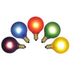 Vickerman V145545 Multi-Colored G40 Twinkle Replacement Bulb 5 Per Box